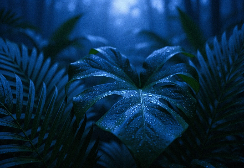 Botanical wellness symbol